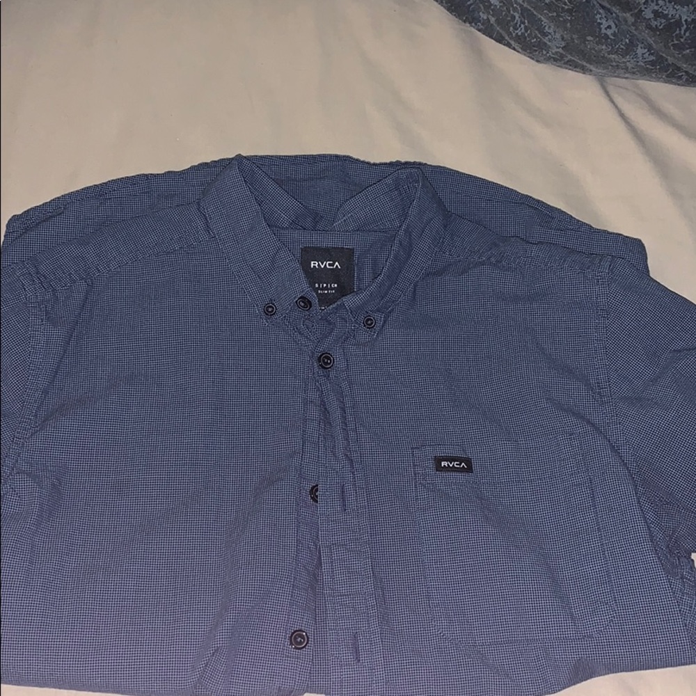 Vans and RVCA Adult Small Button Ups